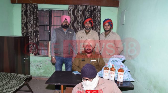 जालंधर स्पेशल ऑपरेशन यूनिट की टीम ने अवैध शराब समेत 1 दबोचा जालंधर illegal-liquor-caught-smuggler-arrested