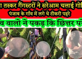 पंजाब : कोरोना के कारण गाँव में लगा टीकरी पहरा , गैंगस्टर्स ने चला दी गोलियां सरपंच समेत दो घायल , देखे पूरी वीडियो-कैसे गाँववालो ने कि तस्करो कि छित्तरपरेड