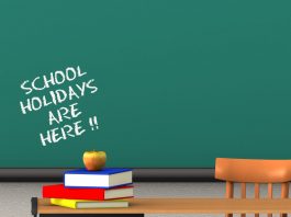 School holidays are here