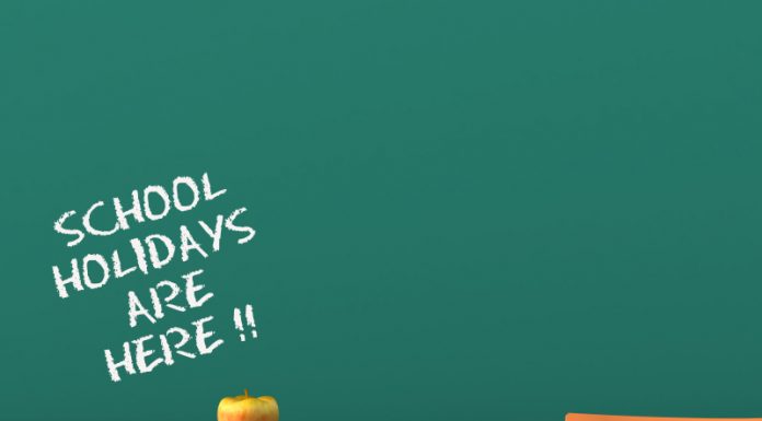 School holidays are here