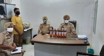 जालंधर : नाजायज़ शराब सहित एक व्यक्ति गिरफ्तार