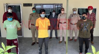 लूट और चोरी की वारदात की योजना बना रहे तीन आरोपियों को लुधियाना पुलिस ने किया गिरफ्तार अवैध हथियार भी किये गए ज़ब्त