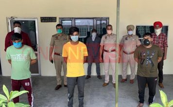 लूट और चोरी की वारदात की योजना बना रहे तीन आरोपियों को लुधियाना पुलिस ने किया गिरफ्तार अवैध हथियार भी किये गए ज़ब्त