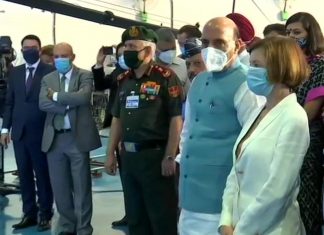एयरफोर्स में शामिल हो रहे हैं 5 राफेल, अंबाला एयरबेस में राजनाथ-फ्रांसीसी रक्षामंत्री मौजूद