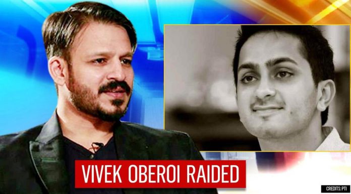 Actor vivek oberoi house raided