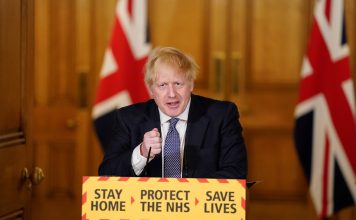 Britain's Prime Minister Boris Johnson