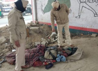 जालंधर पठानकोट चौक से मिला अज्ञात व्यक्ति का शव