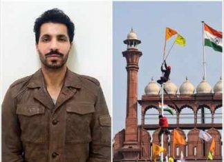 DEEP SIDHU ARRESTED गणतंत्र दिवस के दिन लाल किले पर हुई हिंसा का है आरोपी deep sidhu arrested