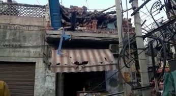 जालंधर में भरभरा कर गिरी निर्माणाधीन इमारत; जानी नुकसान नहीं, कई वाहन क्षतिग्रस्त