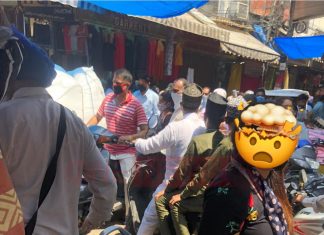 CORONA SHOPPING शुक्रवार को जालंधर के बाज़ारो में उमड़ी भीड़,हो रही कोरोना खरीददारी