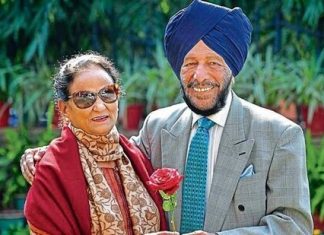 महान धावक मिल्खा सिंह की पत्नी निर्मल मिल्खा सिंह का कोरोना से निधन milkha singh nirmal kaur