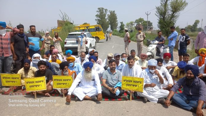 pathankot dharna