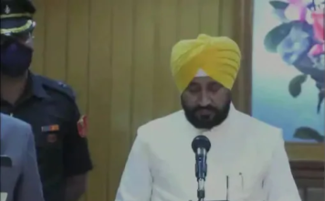 charanjeet-singh-channi-oath taking cm
