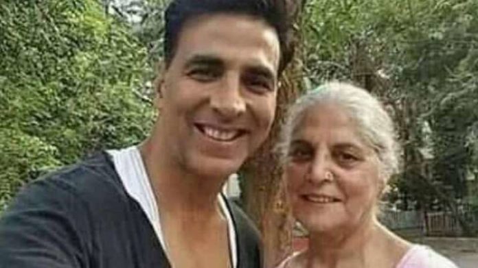 akshay kumar mother aruna bhatia death