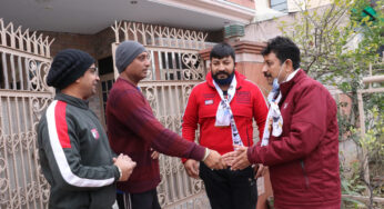 जालंधर सेंट्रल से आप प्रत्याशी रमन अरोड़ा का प्रचार जोरो पर, वोटरों से संपर्क जारी