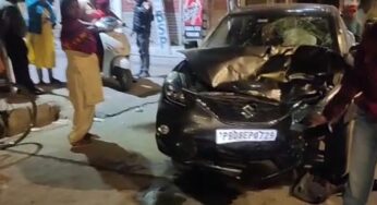 जालंधर के नकोदर रोड पर बड़ा सड़क हादसा , BALENO गाडी ने 100 के स्पीड में ACTIVA को उड़ाया<br>एक्टिवा सवार दो युवक गंभीर घायल , गाडी के दोनों एयरबैग्स खुले – देखे मौके की पूरी वीडियो