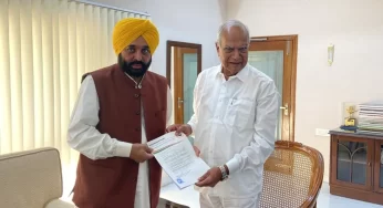 पंजाब के राज्‍यपाल से मिल भगवंत मान ने सरकार बनाने का दावा किया पेश