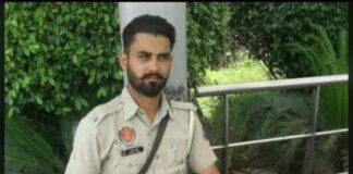 martyr Constable Mandeep Singh