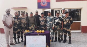 पाकिस्तान से आया ड्रोन, हेरोइन गिरा वापस लौटा, बार्डर सिक्यूरिटी फोर्स के जवानों ने की फायरिंग