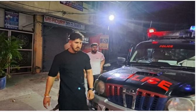 local body minister balkar singh's convoy attacked