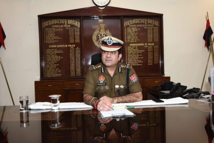 police commissioner jalandhar swapan sharma