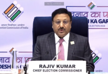 rajiv kumar, election commission of india