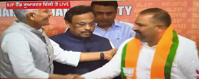 MP sushil rinku joins bjp