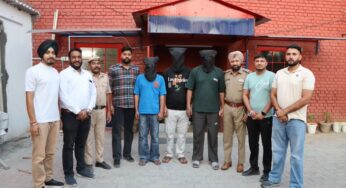 आतंकी लखबीर लंडा के तीन सहयोगी गिरफ्तार-जालंधर कमिश्नरेट पुलिस