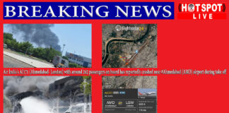 #PlaneCrash: Air India's AI171 (Ahmedabad- London) with around 242 passengers on board has reportedly crashed near #Ahmedabad (AMD) airport during take off.