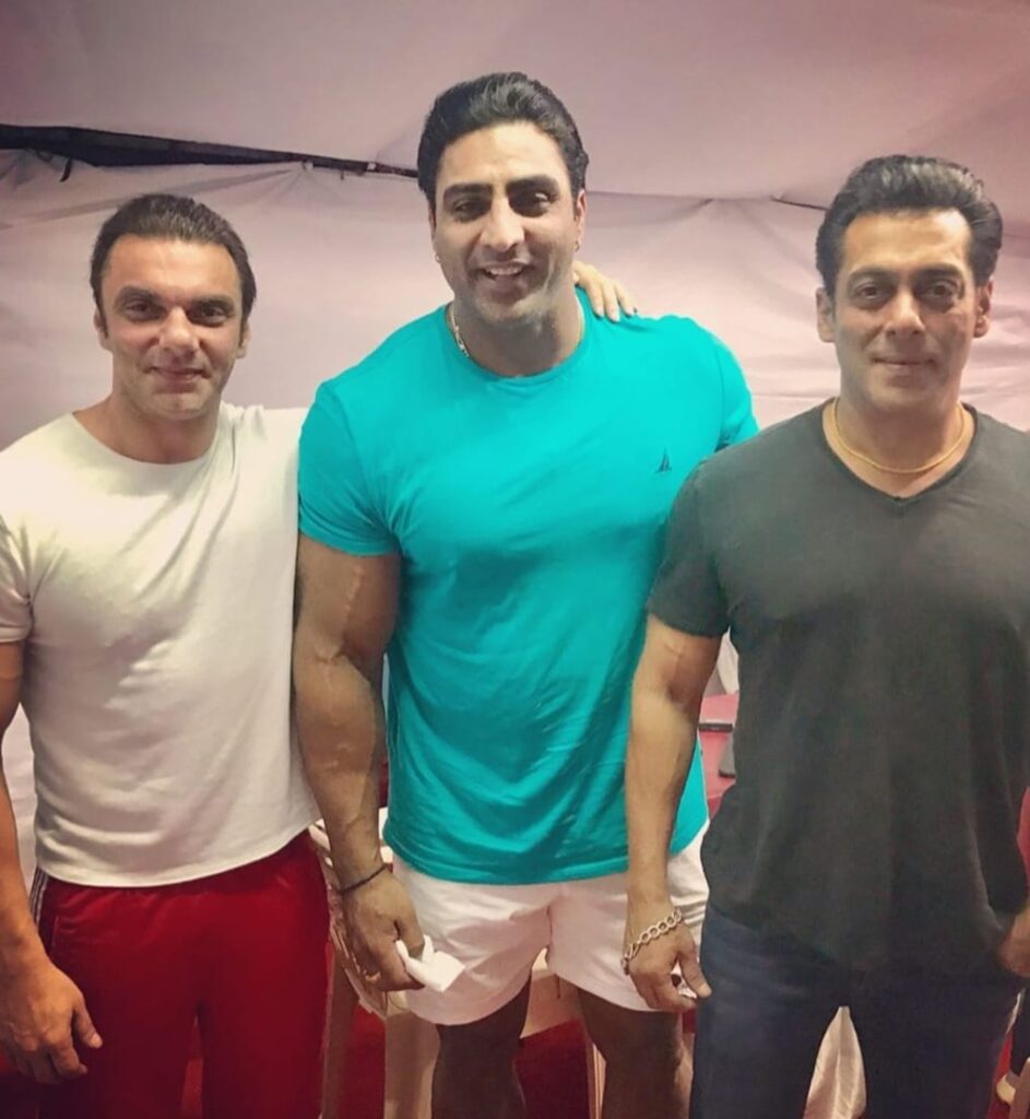 VARINDER GHUMMAN WITH SALMAN KHAN